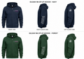 Custom zip up HMA hoodie - Size small