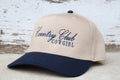 Country Club Cowgirl Canvas Embroidered Hat