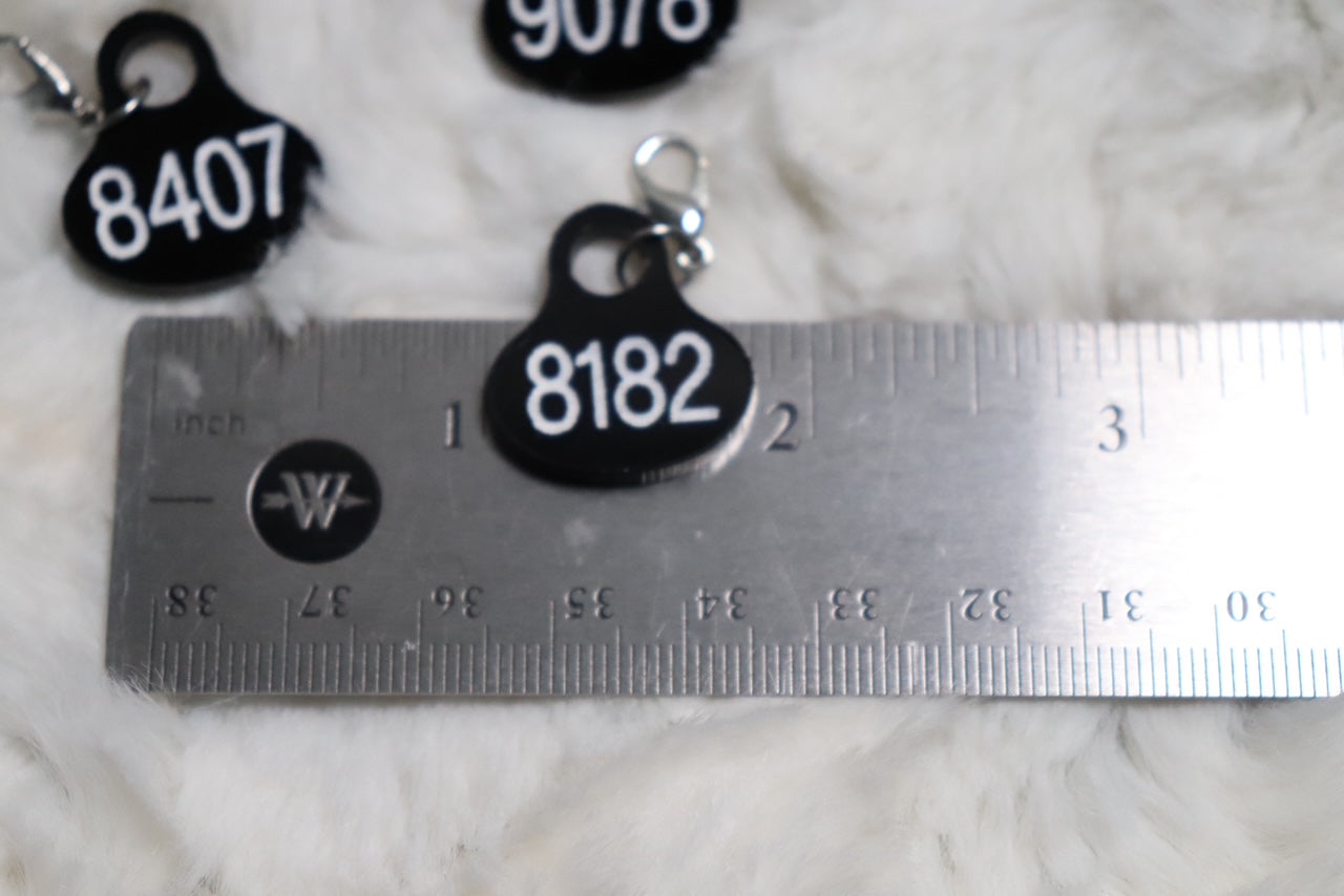 Custom Replica BLM Mustang Neck Tags | Wild Horse Tag