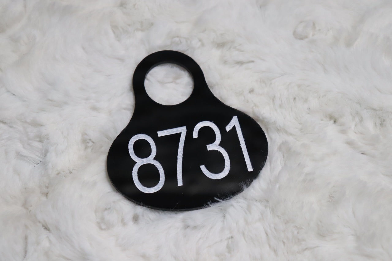 Custom Replica BLM Mustang Neck Tags | Wild Horse Tag