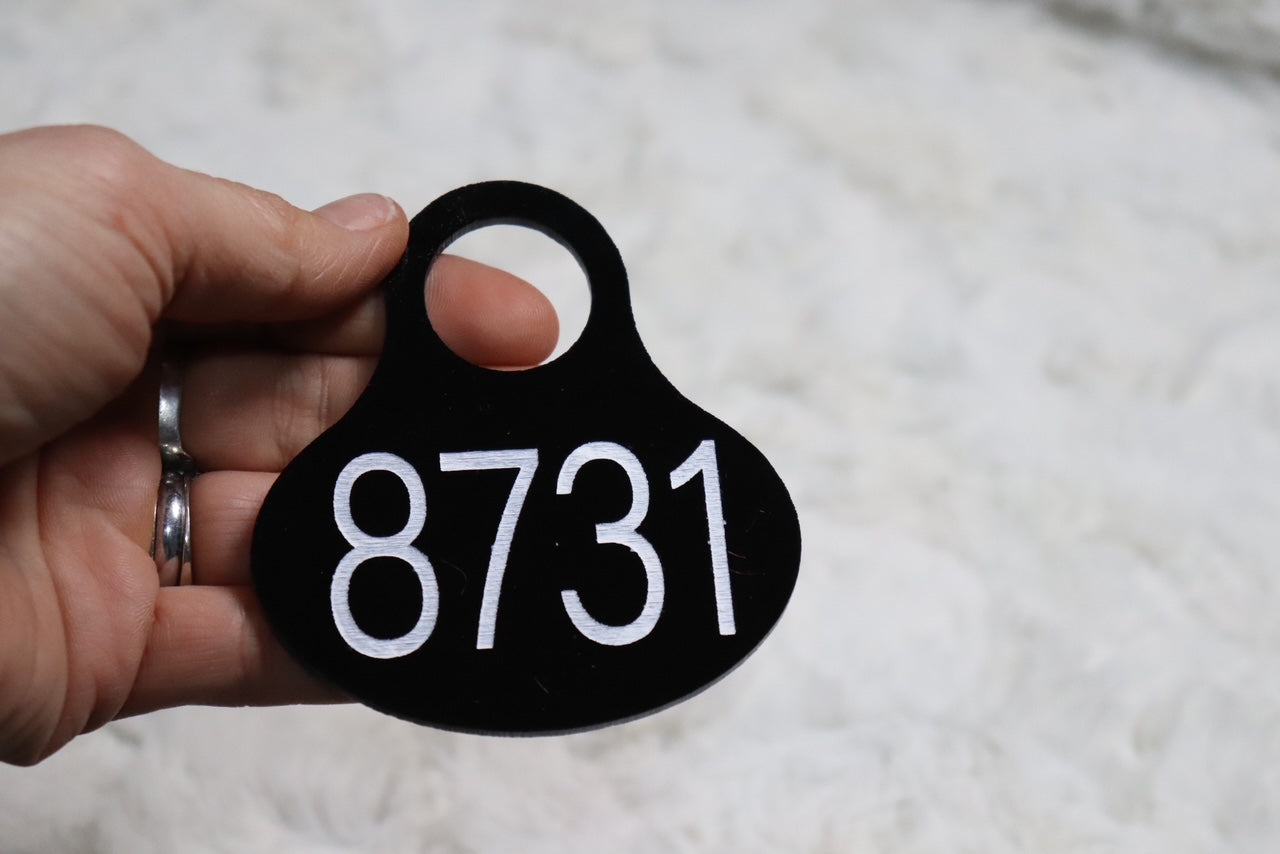 Custom Replica BLM Mustang Neck Tags | Wild Horse Tag