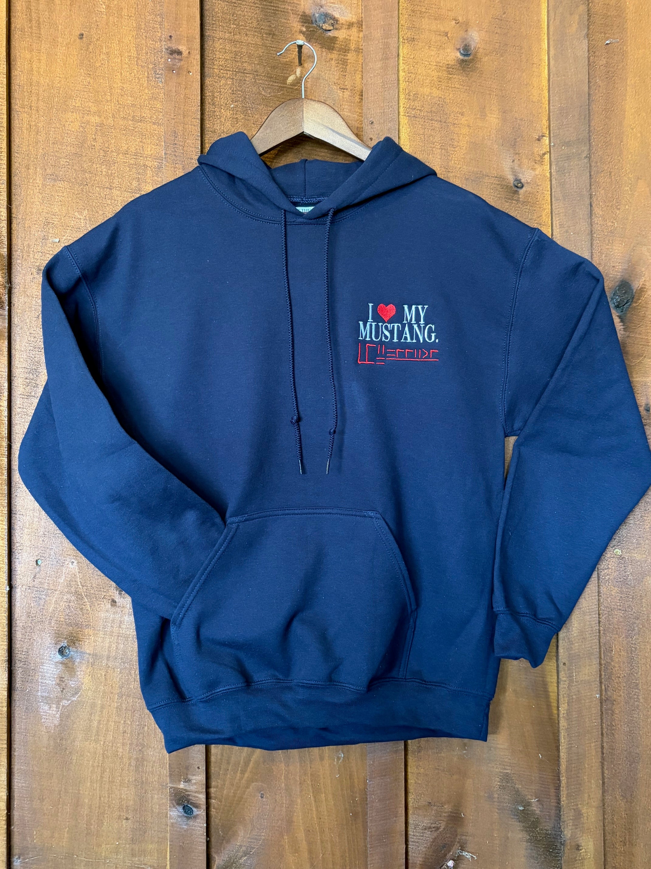 I Heart My Mustang Crewneck