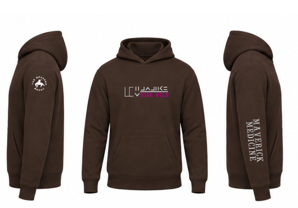 Mustang HMA Sleeve Ride Wild Hoodie