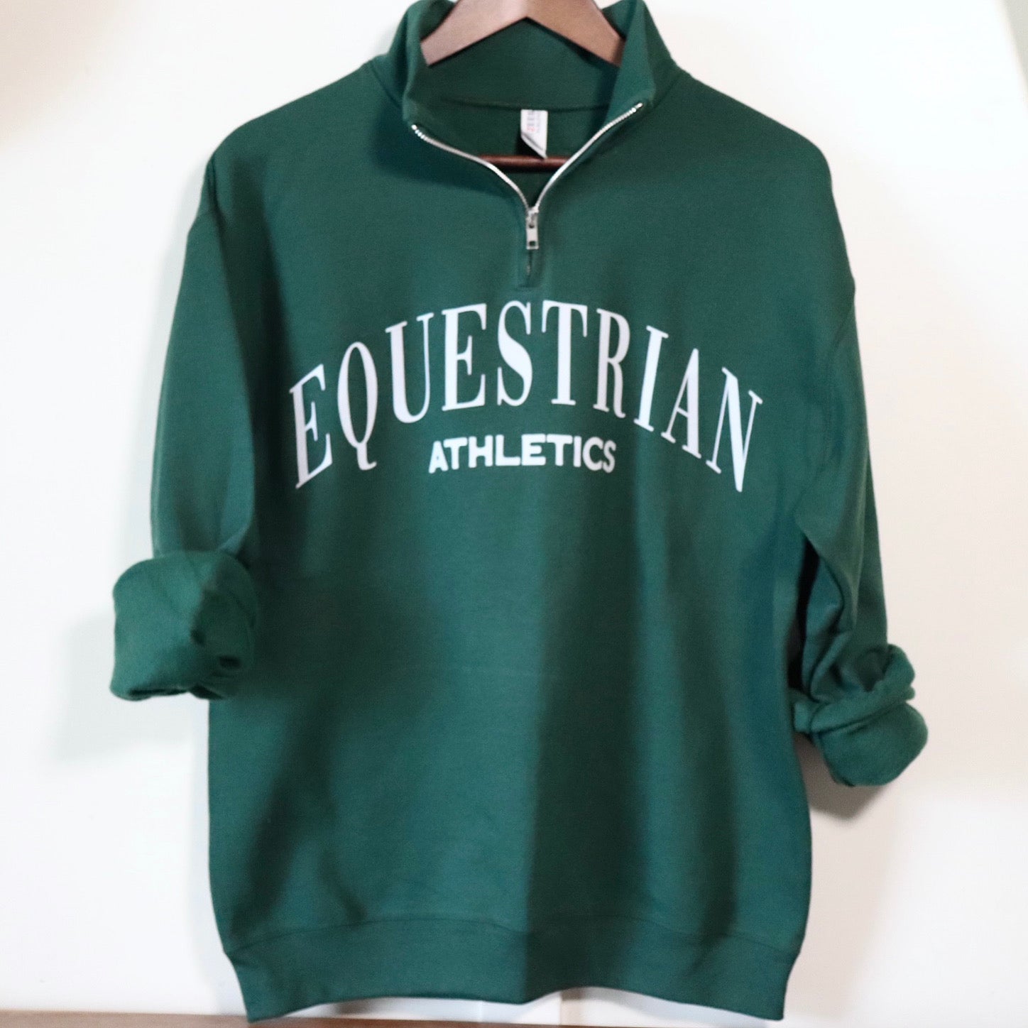 Equestrian Athletics Quarter Zip Pullover