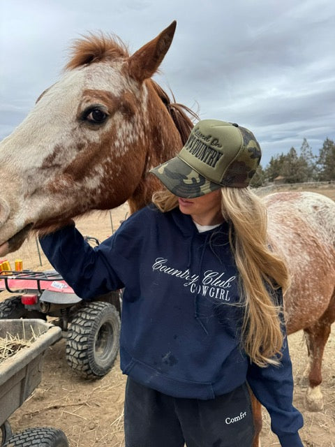 Country Club Cowgirl Sweatshirt | Crewneck or Hoodie